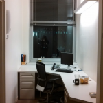 My desk, with a view over Park Avenue South