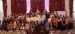 We did it! We just were officially sworn-in as Peace Corps Volunteers.