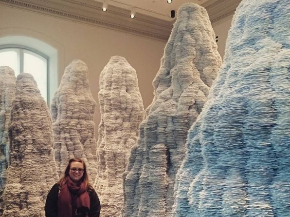 Me in the Wonder exhibit at the newly reopened Renwick Gallery. 