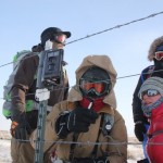 Volunteers collecting data on the American Prairie Reserve. Credit: ASC