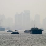 Air pollution in Shanghai.  Photo credit: Pixabay