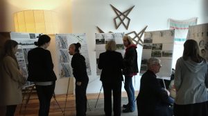 Cornell Students present their work in Catskill, NY.