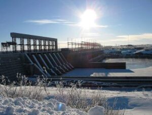 Hydro-Quebec “La Grande 1” Hydroelectric dam.