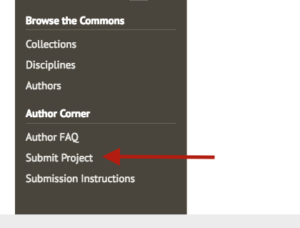 Tips for Submitting Your Senior Project Online item
