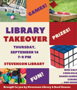Library takeover night! item